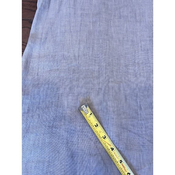 MARISA & MARIE Italian Gray 100% Linen Dress Shift Women's XS Casual Minimalist - Picture 9 of 10